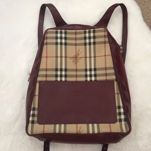 Burberry Haymarket backpack